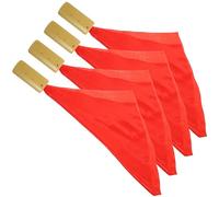 VICASKY 1set Chinese Kuaiban Traditional Allegro Percussion Instrument for Boys and Girls Satin Design for Music Education and Public Speaking Skills Development