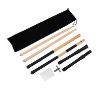 VICASKY 1set Drum Set Accessories Drumsticks Tuning Key Drum Brushes and Storage Bag Complete Percussion Tool Kit for Beginners and Professionals