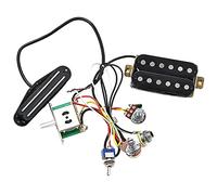 VICASKY 1set Dual-track Guitar Wiring Dual Pickups Easy to Install Lightweight and Electric Guitar Part for Beginners and Professionals