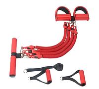 VICASKY 1Set Fitness Pedal Tension Rope Multi Functional Sit Up Resistance Band for All Ages Lightweight and Portable Workout Equipment for Home and Gym Use