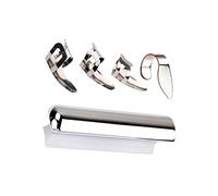 VICASKY 1set Guitar Accessories Metal Slide Bar and Standard Picks for Electric and Acoustic Guitar Compact and Slider for Enhanced Tone Quality Easy to Carry and Store