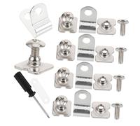 VICASKY 1Set Helmet Repair Kit Versatile Clamp Screw Nuts Gaskets for Ice Hockey Baseball Softball and Field Hockey Durable Fasteners for and Enhanced