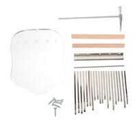 VICASKY 1set Key Kalimba Accessory Kit Handmade Thumb Piano Parts Keys for Music and Beginners Smooth Touch for Easy Playing