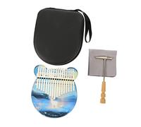 VICASKY 1set Key Kalimba Thumb Piano Design Full Accessories Lightweight Musical Instrument for Beginners Sound and Comfortable Play