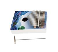 VICASKY 1set Key Kalimba Thumb Piano Natural Finish Portable Musical Instrument for Beginners for Boys and Girls and Music Includes Tuning Tools