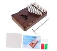 VICASKY 1set Key Kalimba Thumb Piano Portable Handheld Musical Instrument Self-study Guide for Beginners and Professionals Sound Made of Retro