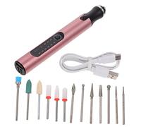 VICASKY 1Set Nail Polisher Compact Manicure Tool for Home Salon Use Ergonomic Design for Easy Handling Durable Nail Art Trimmer for Polishing Exfoliating