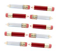 VICASKY 1set Pencil Lipstick Tubes Empty DIY Holders Portable and Lightweight Lipstick Storage Containers for Travel Safe and Durable Design for Crafting Lip Products 10pcs