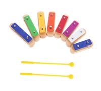 VICASKY 1set Percussion Musical Instrument Xylophone for Toddlers Tone Wooden Glockenspiel Rhythm Coordination for Music Education and Early Development