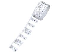 VICASKY 1set Piano Keyboard Note Labels Removable Music Note Stickers for Beginners Easy to Install and Remove Smooth Key Piano Learning Supplies