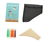 VICASKY 1set Professional Pan Flute Musical Instrument c Key for Beginners and Performers Tube Educational Panpipe for Practice and Stage Use