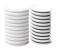 VICASKY 2 Boxes Self-adhesive Eyelash Strips with Strips Transparent and Black Lash Tape for Easy Portable Application Suitable for Sensitive Eyes and Lash Extensions