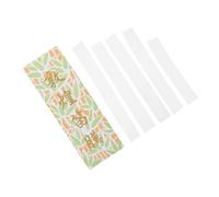 VICASKY 2 Packs Natural Reed Dizi Flute Membranes Protective Diaphragms Accessories for Chinese Bamboo Flutes with 4 Pieces Per Pack, Suitable for Wind Instrument Maintenance and Performance
