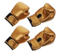 VICASKY 2 Pairs Boxing Gloves with Pu Leather and Sponge Padding, Dual Protection, Versatile Use, Comfortable Fit for Boxing Training and Fitness Activities