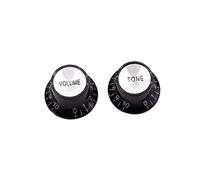 VICASKY 2 Pcs Gd23c Electric Guitar Tone Knobs Volume Tone Control Knobs Cap for Guitar Parts