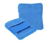 VICASKY 2 Pcs Reusable Sand Remover Bag with Zipper Large Coral Fleece Sand Eraser for Beach Body Cleaning Soft Texture for Family Beach Accessories Easy to Use