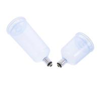 VICASKY 2 Pcs Split-Type Airbrush Paint Cups Large Capacity 20ml and 40ml Plastic Dismountable Bottles for Easy Paint Storage and Painting Supplies