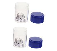 VICASKY 2 Sets Creative Prop Dice for Beginners Fun Small Box Trick Accessories for Party Favors and Interactive Stage Performances for Gatherings and Celebrations