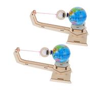 VICASKY 2 Sets Gravity Globe Puzzle Kit DIY Stem Science for Educational Physics Model for Exploring Earth Moon Gravity Principles Hands Learning and Creative Problem Solving