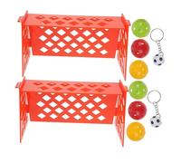 VICASKY 2 Sets Mini Football Training for Parrots Interactive Soccer Field Intelligence Development for Parakeets and African Grey Random Color Random Color