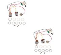 VICASKY 2 Sets Portable Guitar Control Potentiometer Shifter for Electric Guitar Circuit Replacement Part and Circuit Accessories