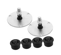 VICASKY 2 Sets Rotating Shoe Cabinet Shaft Components Smooth-gliding Shelf Hardware Replacement Parts for Flexible DIY Combinations and Easy Cabinet Upgrading