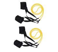 VICASKY 2 Sets Swim Resistance Belt Set with Foot Straps and Elastic Cord Portable Swimming Training Equipment for Adults and Low Impact Strength Trainer for Pool Exercises and Stroke
