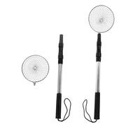 VICASKY 2 Sets Telescopic Stainless Steel Beach Sand Scoop and Multifunction Sand Sifter with Detachable Rods for Easy Shell Collecting and Summer Beaches