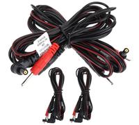 VICASKY 20 pcs Lead Wires for Therapy Machine Durable and Cords with Pin Connector for Massage Strips and Treatment Devices Reliable Performance and Easy Installation