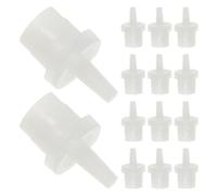 VICASKY 200pcs Eyelash Glue Bottle Caps Replacement Sealing Nozzle Tips, Lash Adhesive Stoppers for False Lash Grafting, Eyelash Extension Glue Bottle Plug for Professional Use