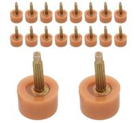 VICASKY 20pairs Slip Studs for High Heels Replaceable Shoe Heel Tip Pins Non-Slip Protective Caps for Weddings Races Formal Occasions