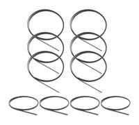 VICASKY 20pcs 1650x6x1.5mm Abs Guitar Edging Strips Black Decorative Binding Purfling Strips for Acoustic Classical Guitar Repair Diy