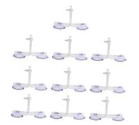VICASKY 20pcs Aquarium Divider Clips Cups Fish Tank Support for Isolation Plates Easy to Install Fish Separation