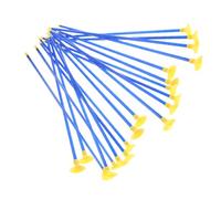 VICASKY 20pcs Arrows with Suction Cups Plastic Arrows for Bow Play Childsafe Design for Indoor and Outdoor Sports Suitable for Archery Training