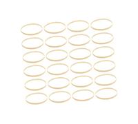 VICASKY 20pcs Bamboo Dreamcatcher Rings DIY Craft Frames for Handmade Windchimes Wreaths Mandalas Smooth Natural Material for Macrame and Embroidery Projects