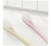 VICASKY 20Pcs Bamboo Toothbrushes with Soft Bristles and Protective Covers Ergonomic Slip Handles for Deep Cleaning Compact Head Manual Dental Care Tools for Adults Random Random Color