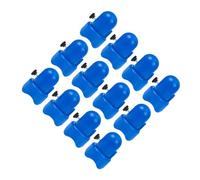 VICASKY 20pcs Blue Trampoline Pole Caps Replacement Plastic Enclosure Covers with Smooth Rounded Edges Protective Safety End Caps for Standard Trampoline Poles Easy Install