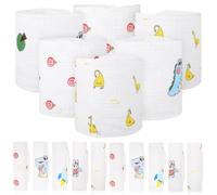 VICASKY 20pcs Cord Cover for Navel Cord Belly Band M Size Cute Cartoon Animal Pattern Soft Comfortable Cotton Keeps Tummy Warm