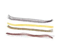 VICASKY 20pcs DIY Doll Eyelashes Multi Color for Doll Making Fine Workmanship Eyelash Accessories Black Brown Tea Gold Enhance Creativity and Hands Skills