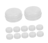 VICASKY 20pcs DIY Plastic Rattle Box Inserts for Dolls Repair Easy Installation Sound Maker Parts for Handmade Crafts and Family Crafting Sessions