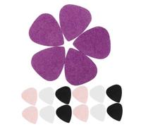 VICASKY 20pcs Felt Guitar Picks for Ukulele Bass Banjo Comfortable Plectrums for Jazz Acoustic Music