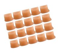 VICASKY 20pcs Flute Silicone Pad Trumpet Key Cushion Essential Musical Instrument Accessory