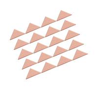 VICASKY 20Pcs Geometry Building Blocks Big Triangle Educational for Early Education Construction for Home and Kindergarten Playtime