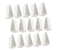 VICASKY 20pcs Gradient Nail Art Sponges Soft Makeup Wedges for Color Fade Manicure Use Cosmetic Beauty Tool for Professional and Beginner Nail Design