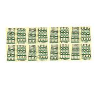 VICASKY 20pcs Guitar Fretboard Note Labels Stickers for Acoustic Electric Guitar Easy to Install Fret Decals for Learning Chords and Mastering The Fretboard