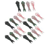 VICASKY 20pcs Guitar Pin Puller Plastic String Peg Removal Tool for Acoustic Guitar Bridge Repair Musicians Stage Show Prepare