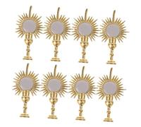 VICASKY 20pcs Holy Light Church Party Ornaments Religion Theme Decorations for Religious Events Photography Props Sturdy Material Simple Generous Design
