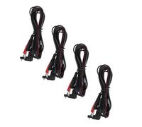 VICASKY 20pcs Lead Wires Pin Connector for Physiotherapy Machines and Treatment Devices Electrode Cables for Therapy Machines Connect Cables Lead for Massage