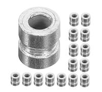 VICASKY 20pcs Metal Guitar String Beads Guitar Accessories for Electric Silver Diameter Thickness Replacement String Beads for Enhanced Sound Quality