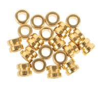 VICASKY 20pcs Metal Guitar String Beads Guitar Refitting String Beads Accessories